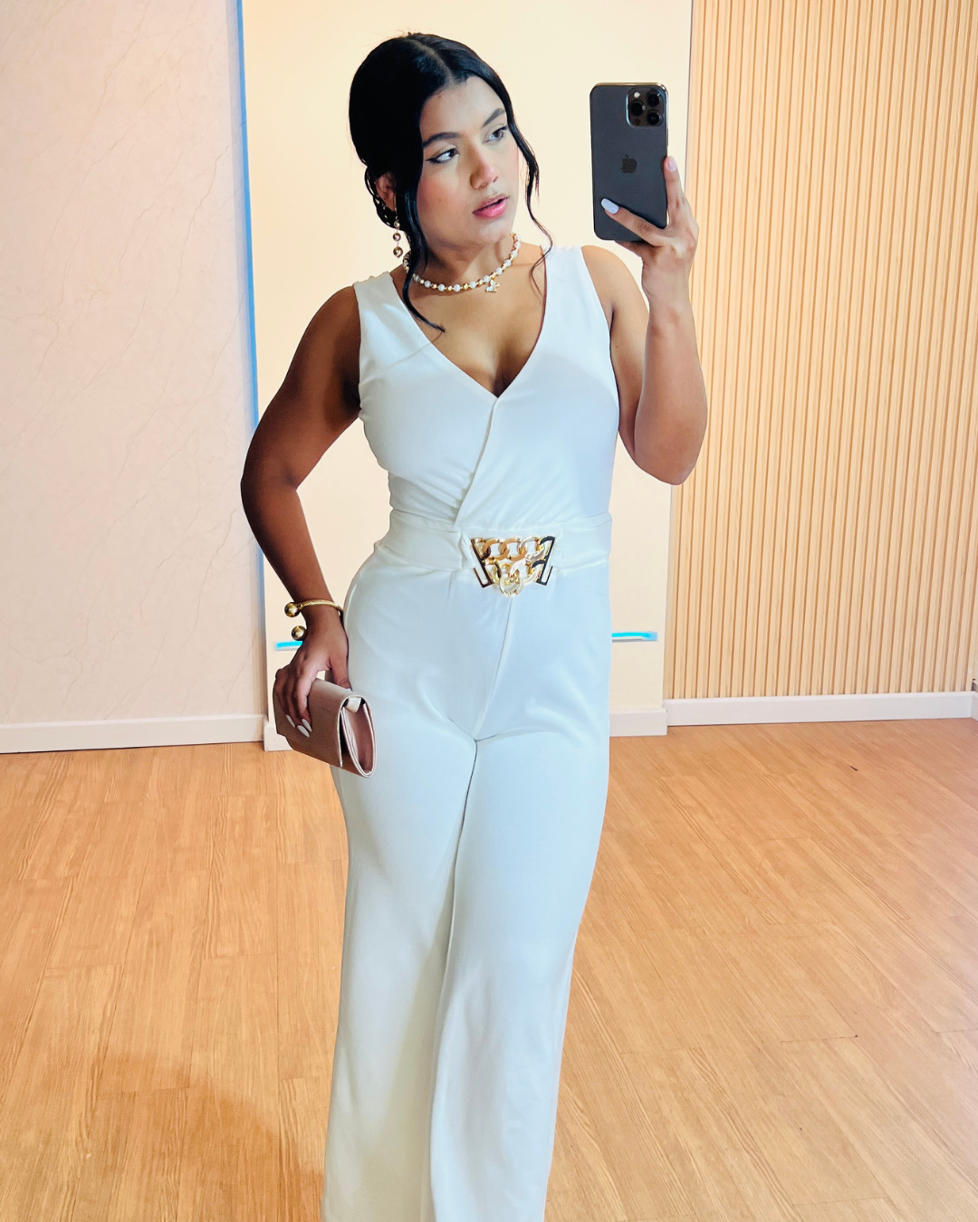 Enterizo Daniela Crema