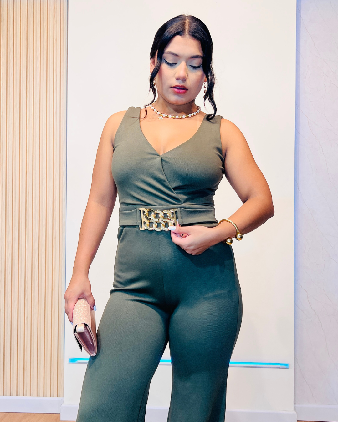 Enterizo Daniela Verde