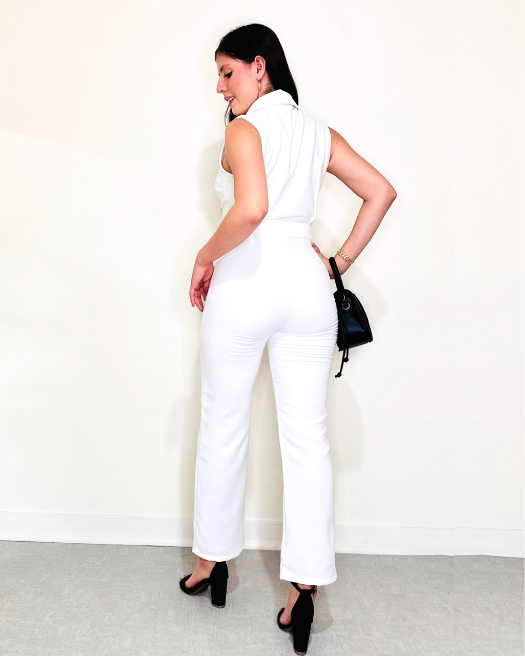 Enterizo Elena Blanco