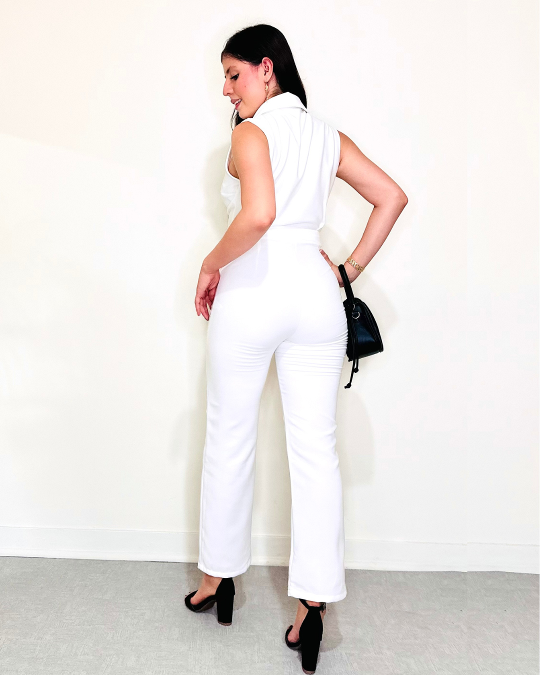 Enterizo Elena Blanco