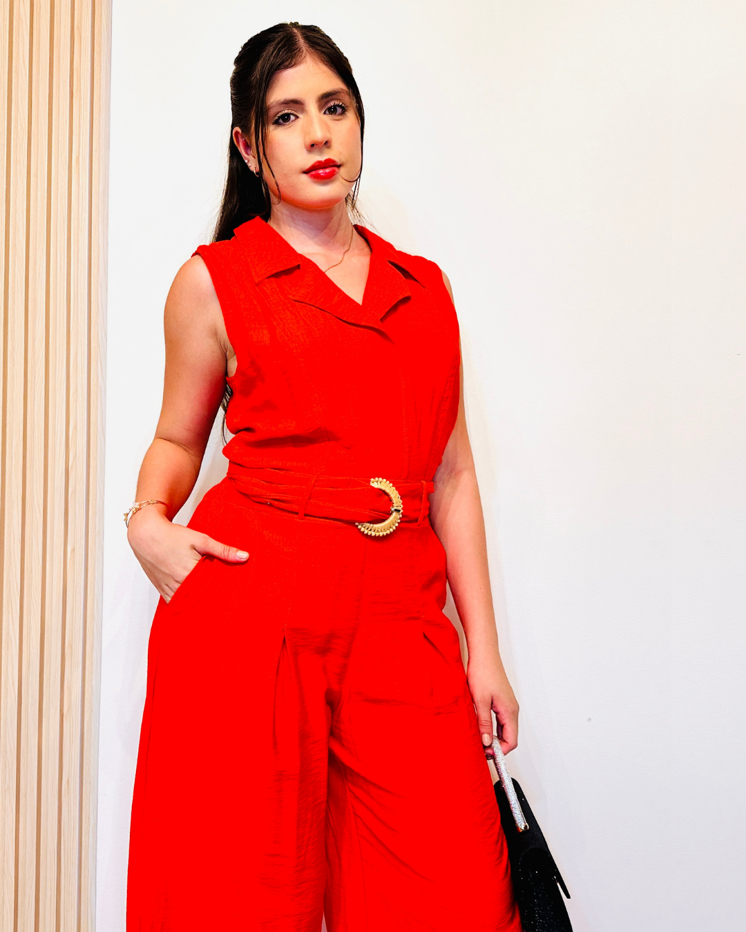 Enterizo Evy Rojo X Mayor