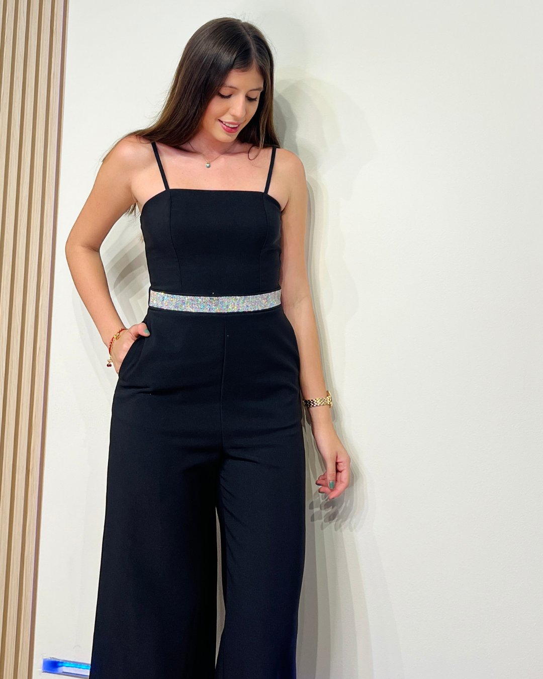 Enterizo Fernanda Negro