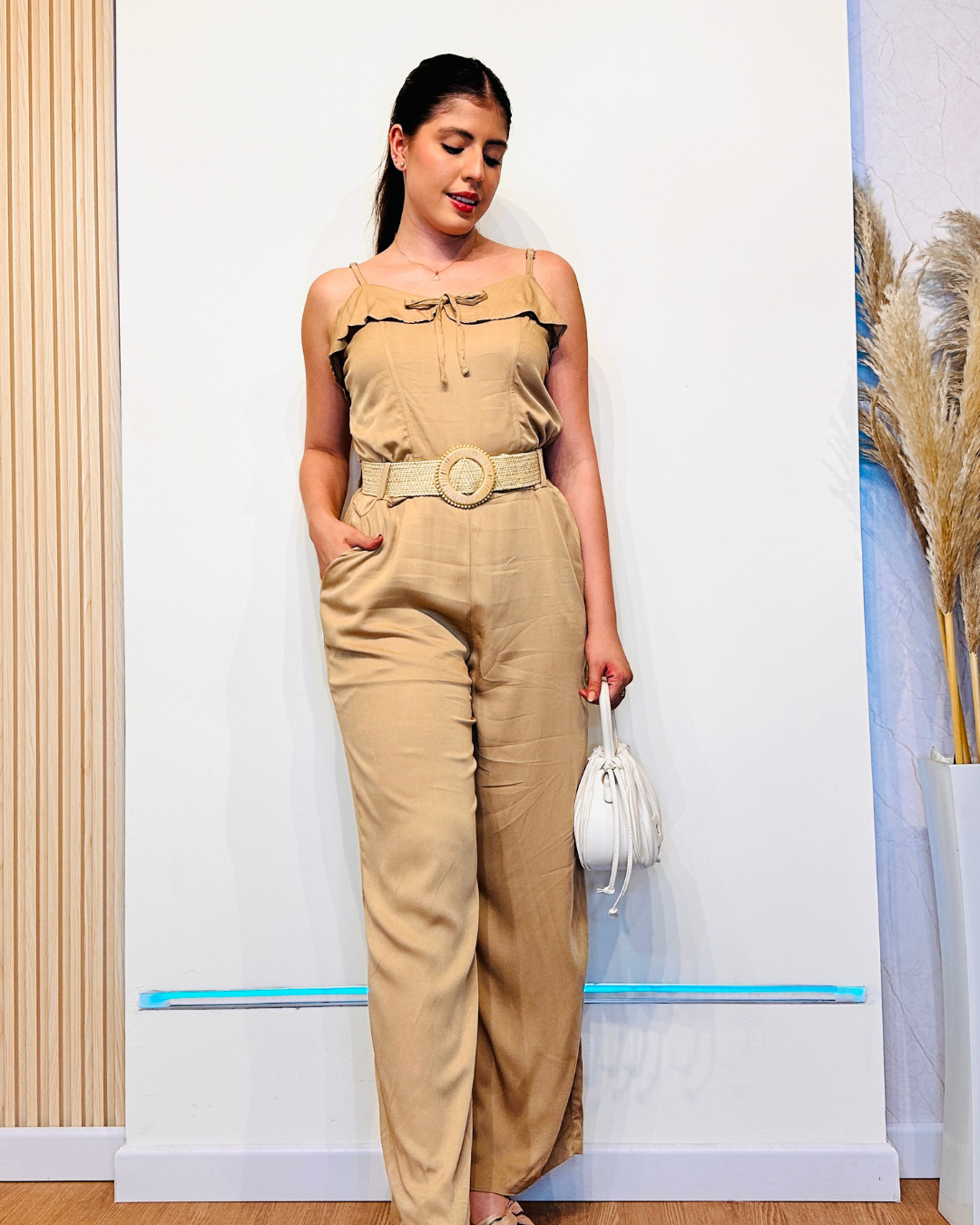 Enterizo Giselle Camel X Mayor