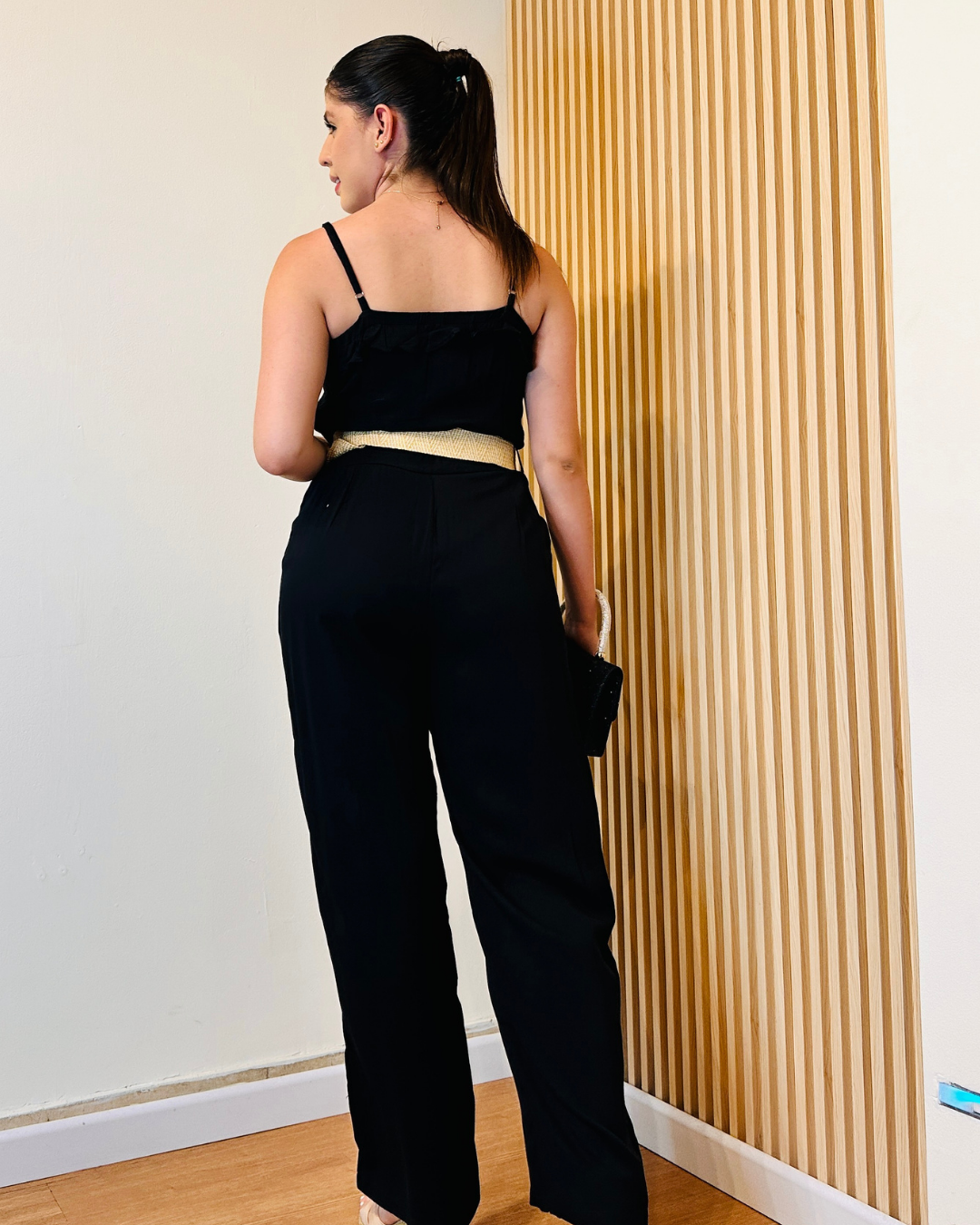 Enterizo Giselle Negro X Mayor