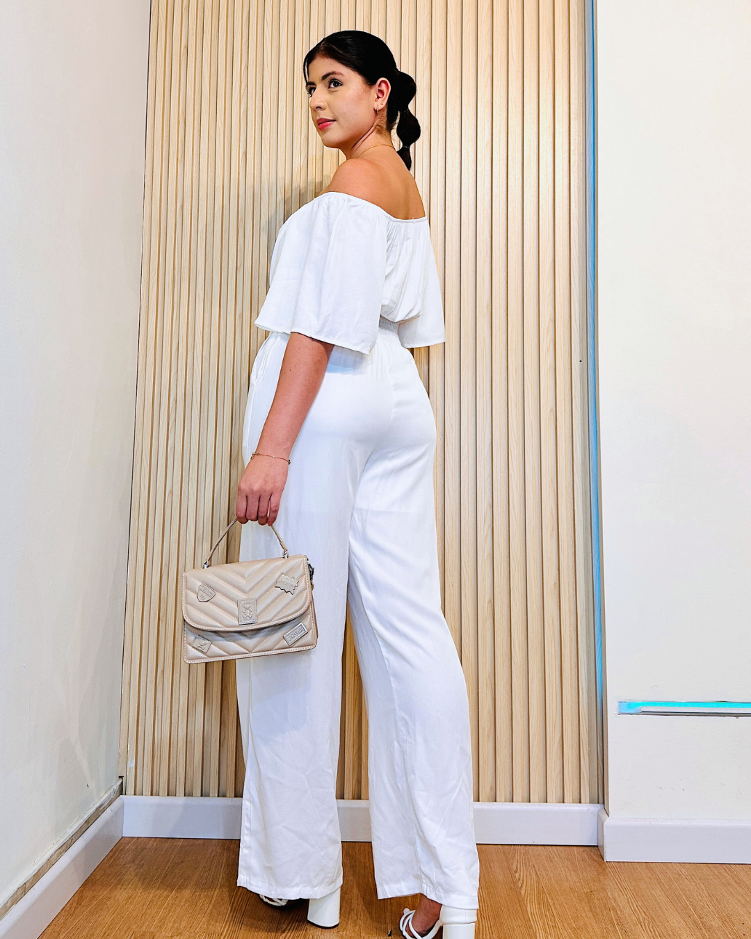 Enterizo Jaslin Blanco