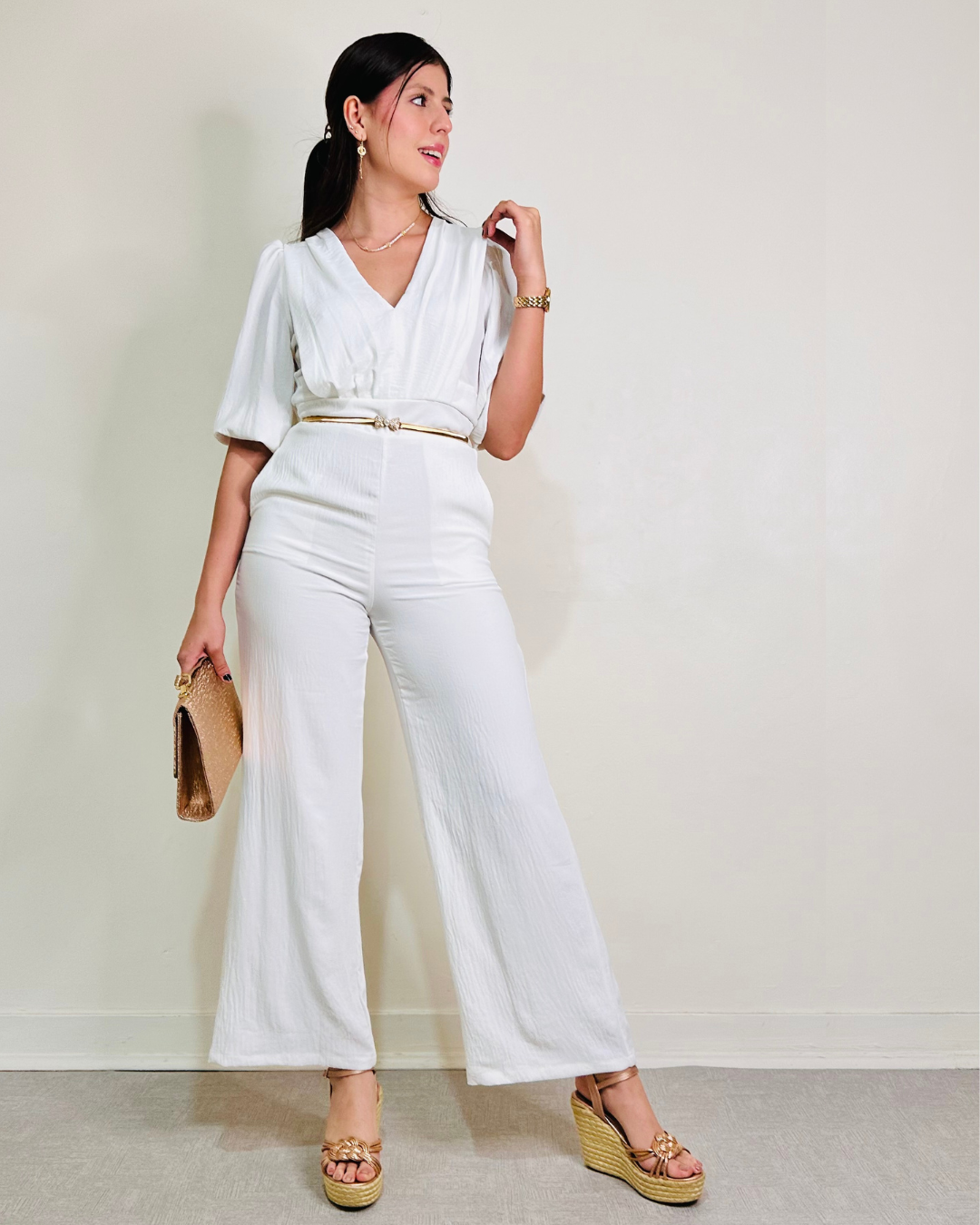 Enterizo Julieta Blanco