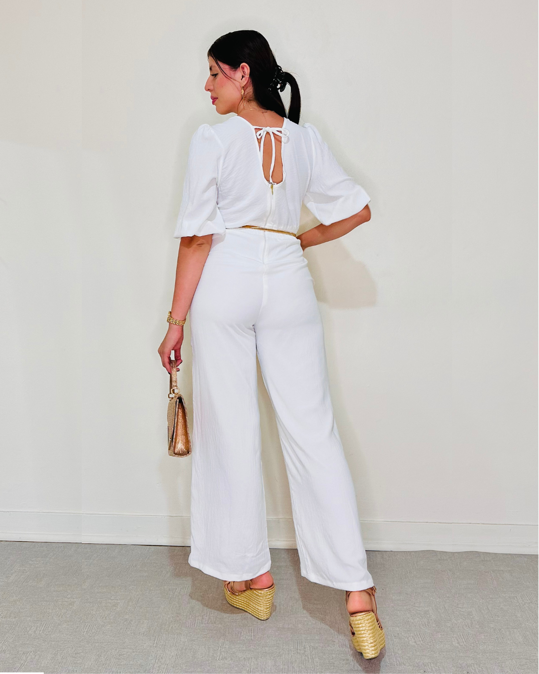 Enterizo Julieta Blanco