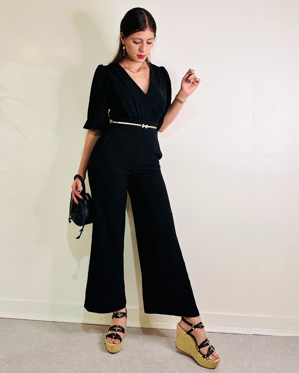 Enterizo Julieta Negro