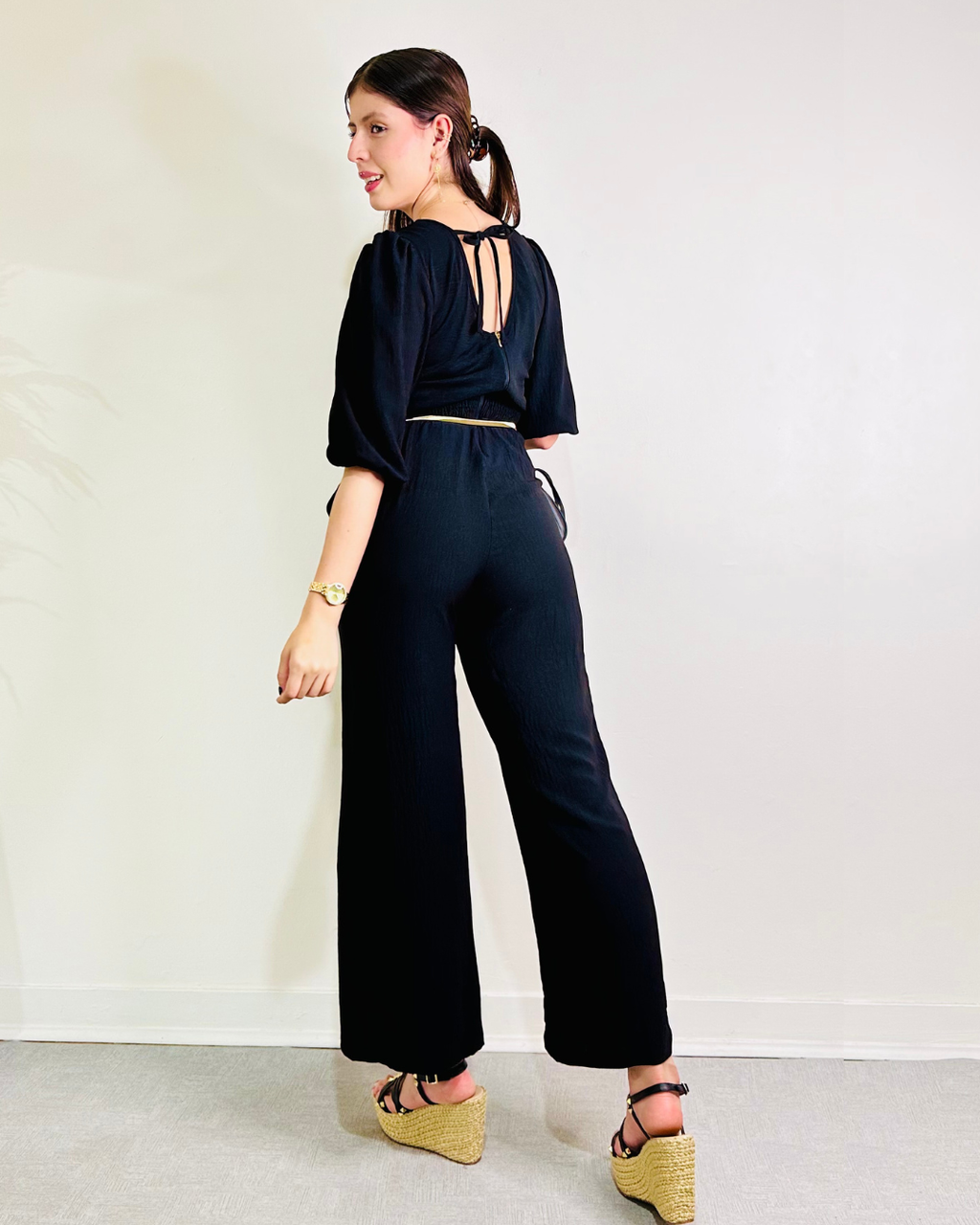 Enterizo Julieta Negro