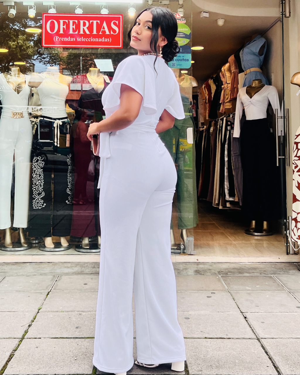 Enterizo Karina Blanco