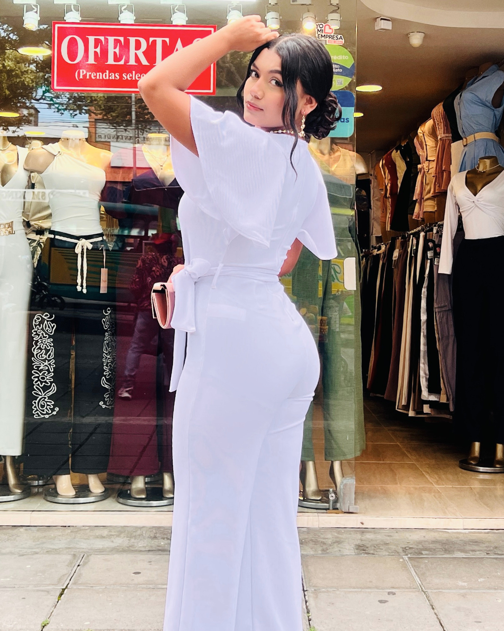 Enterizo Karina Blanco