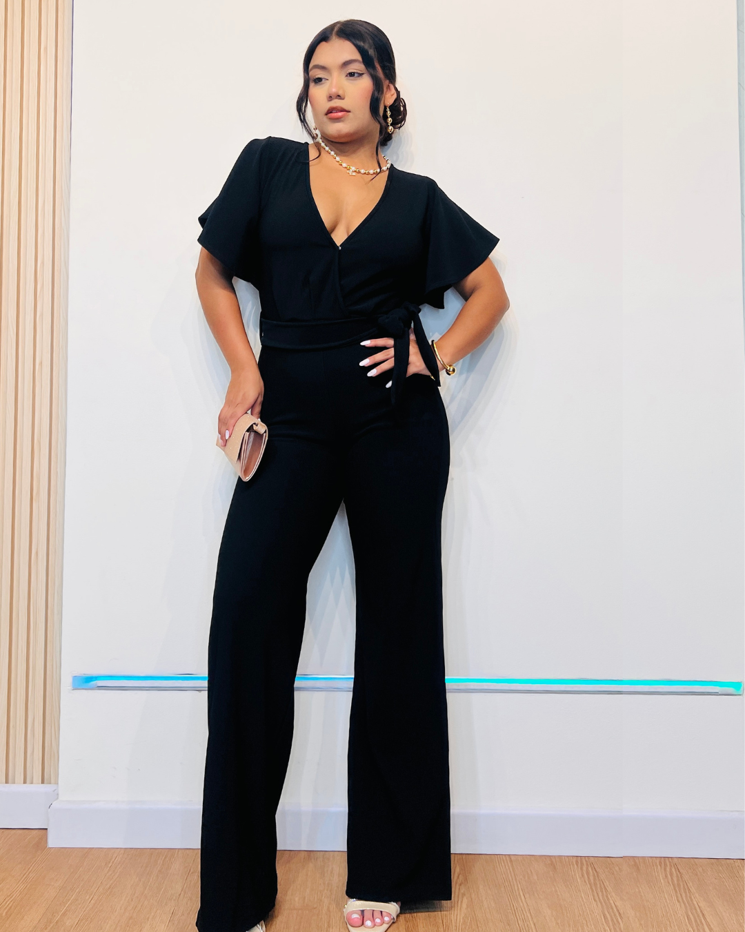 Enterizo Karina Negro