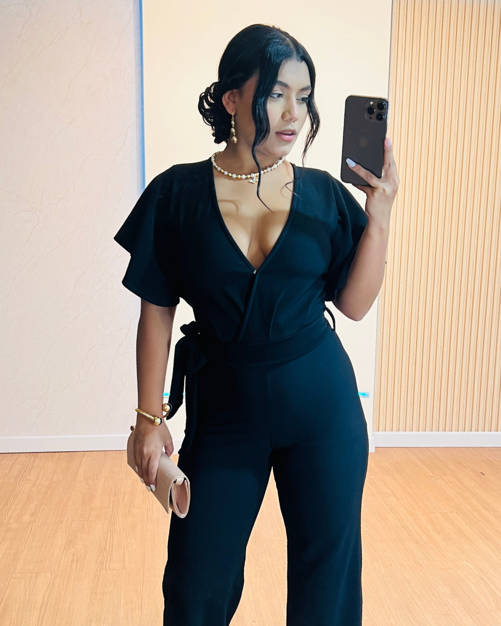 Enterizo Karina Negro