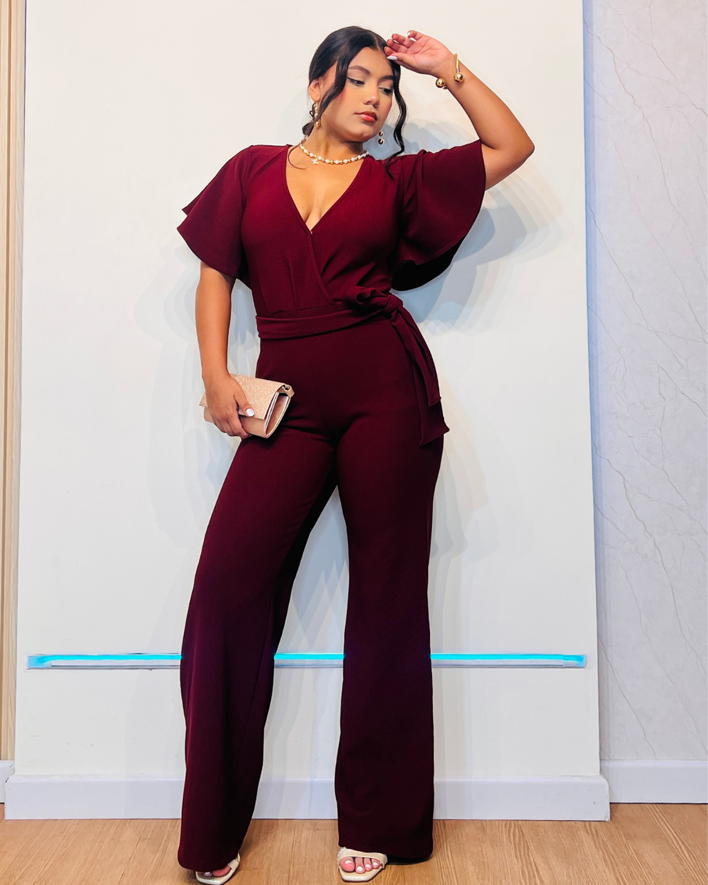 Enterizo Karina Vinotinto