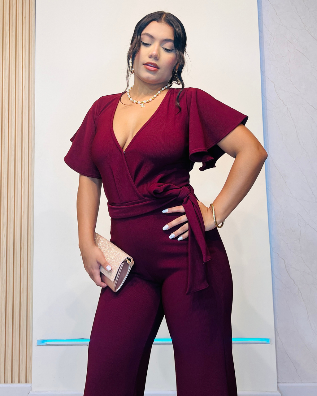 Enterizo Karina Vinotinto