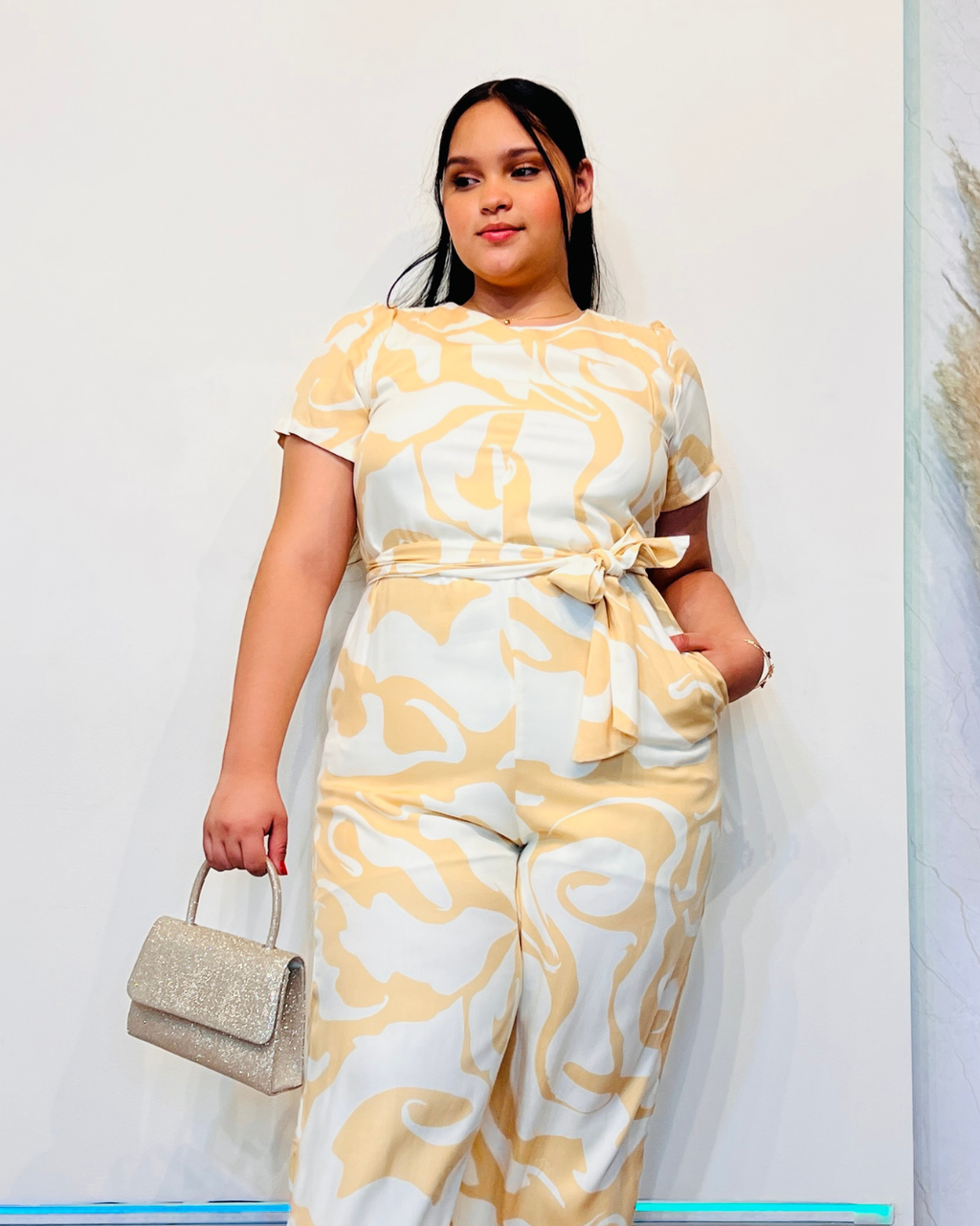 Enterizo Luisa Beige