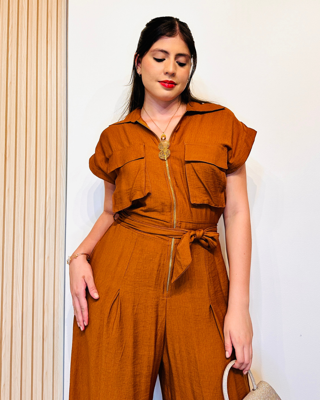 Enterizo Maren Chocolate