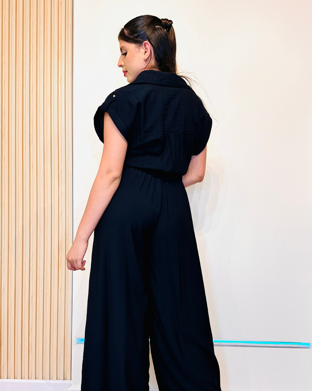 Enterizo Maren Negro X Mayor