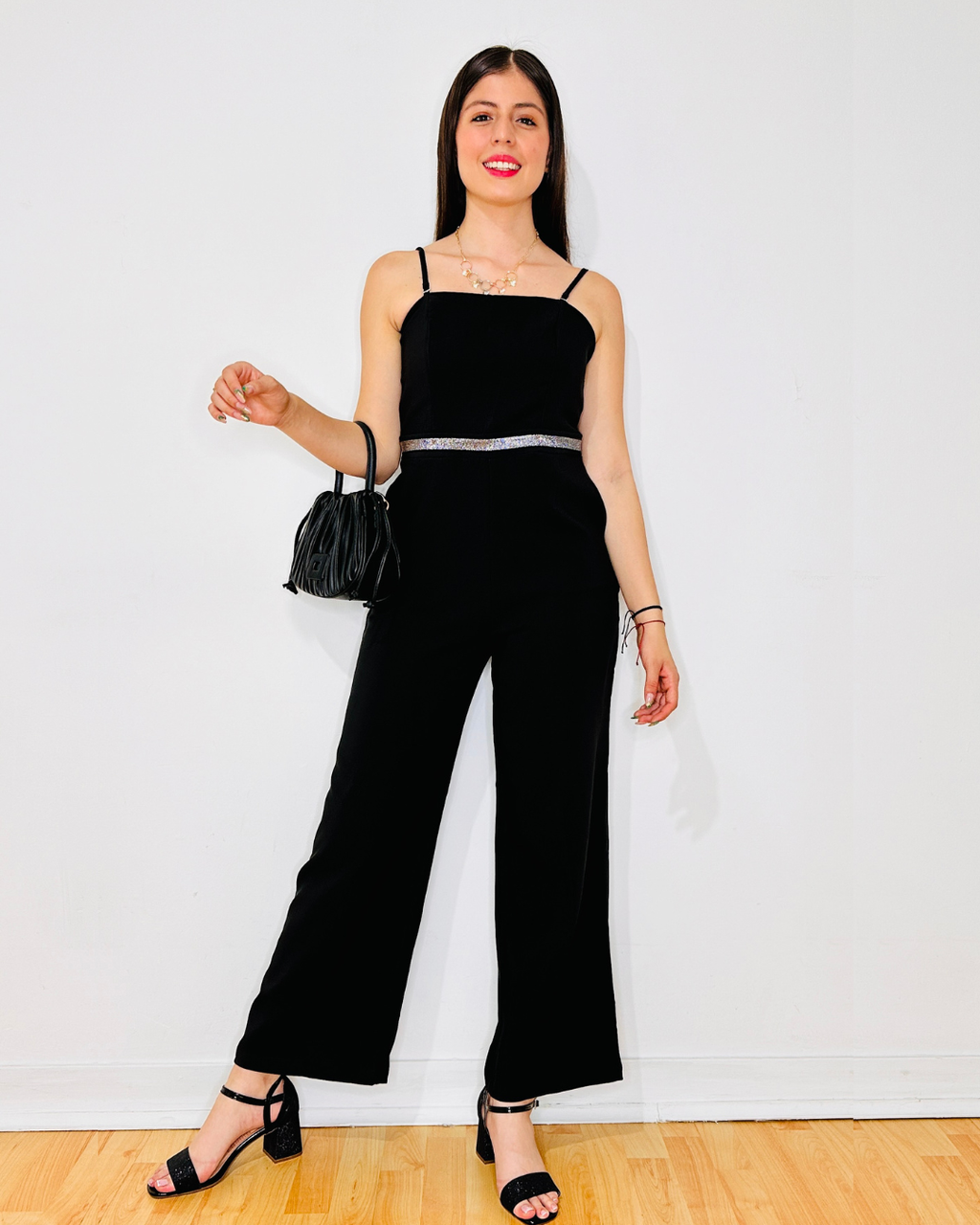 Enterizo Mariana Negro