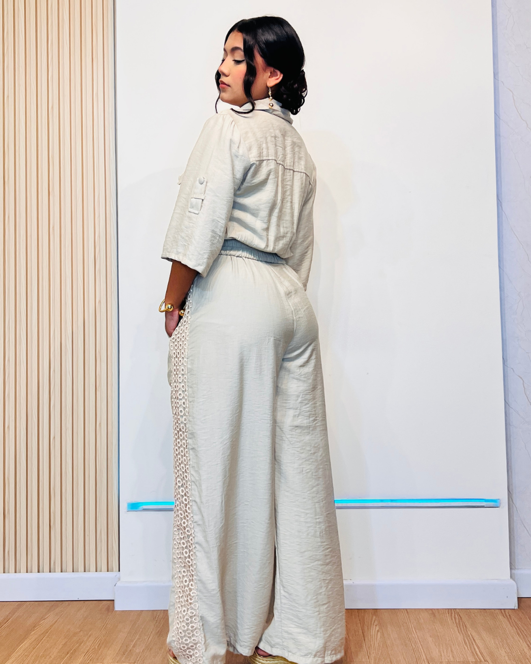 Enterizo Mireya Beige