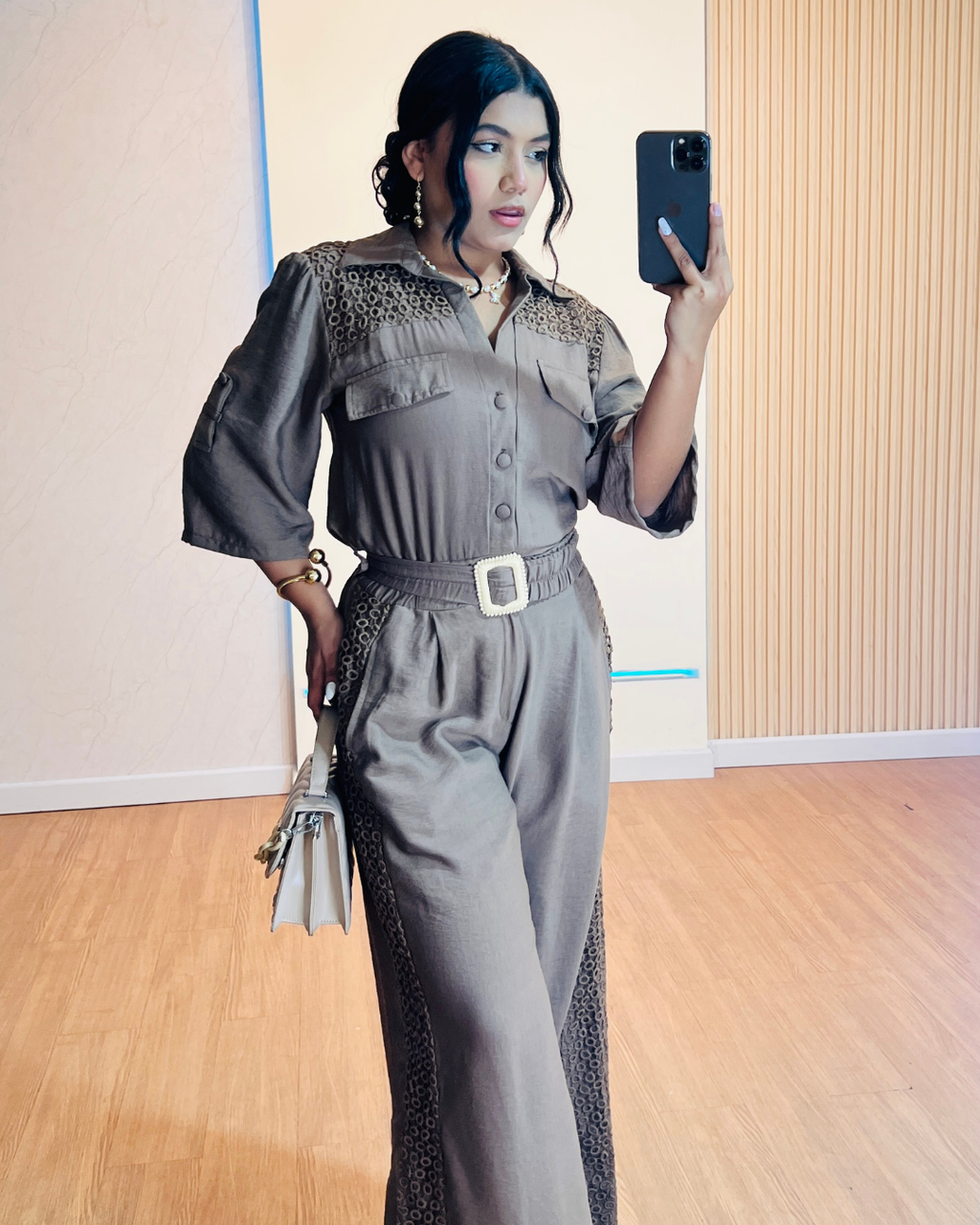 Enterizo Mireya Café
