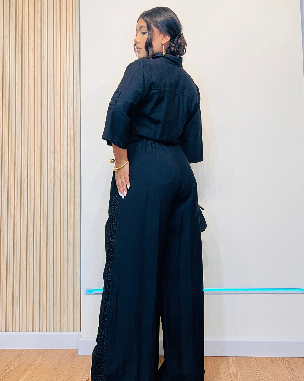 Enterizo Mireya Negro