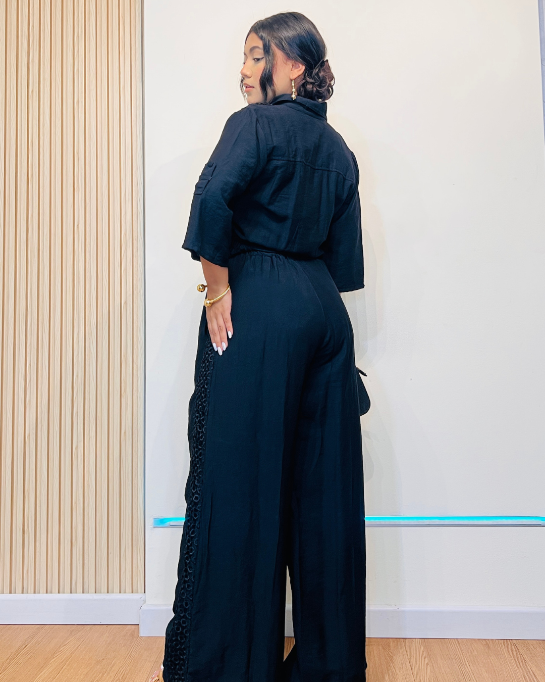 Enterizo Mireya Negro