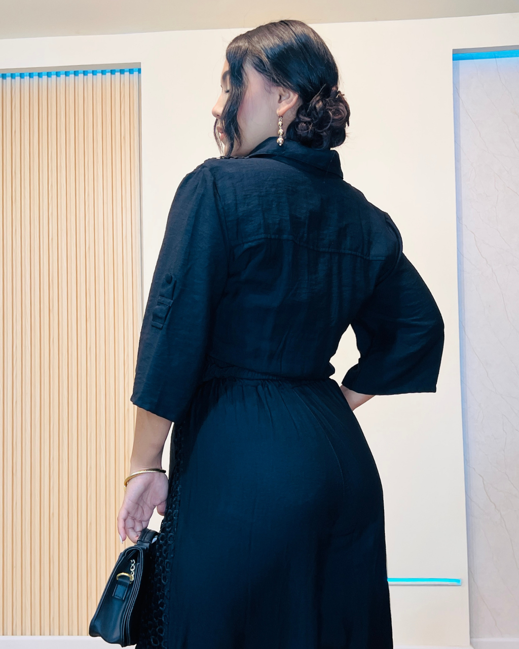 Enterizo Mireya Negro