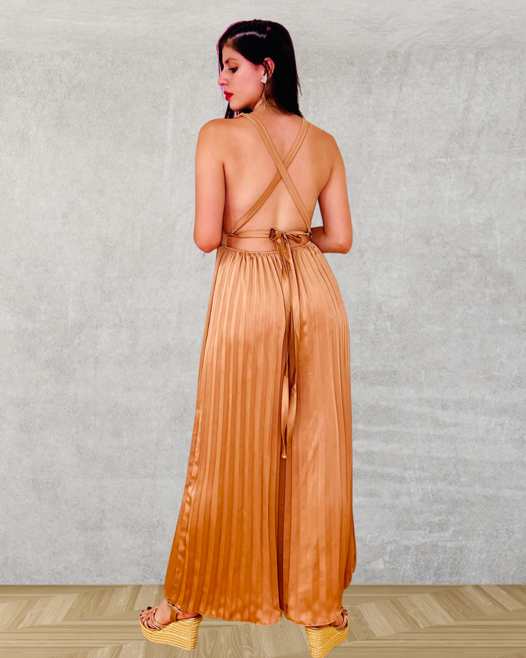 Enterizo Olivia Camel