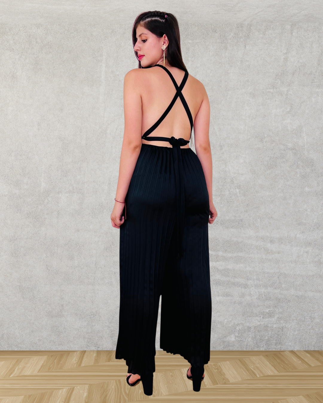 Enterizo Olivia Negro