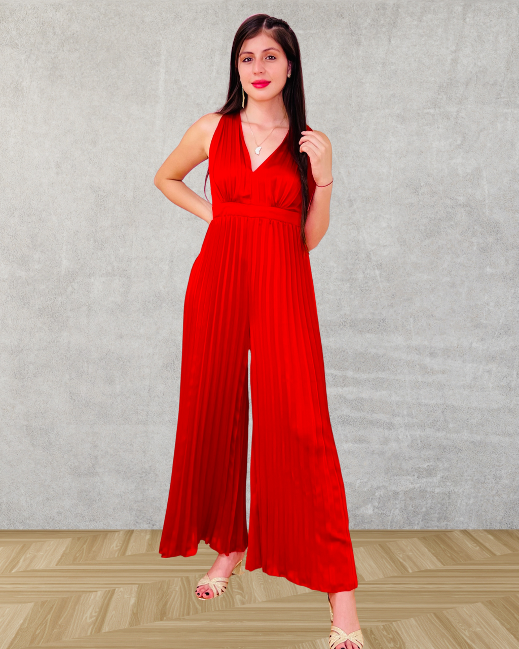 Enterizo Olivia Rojo