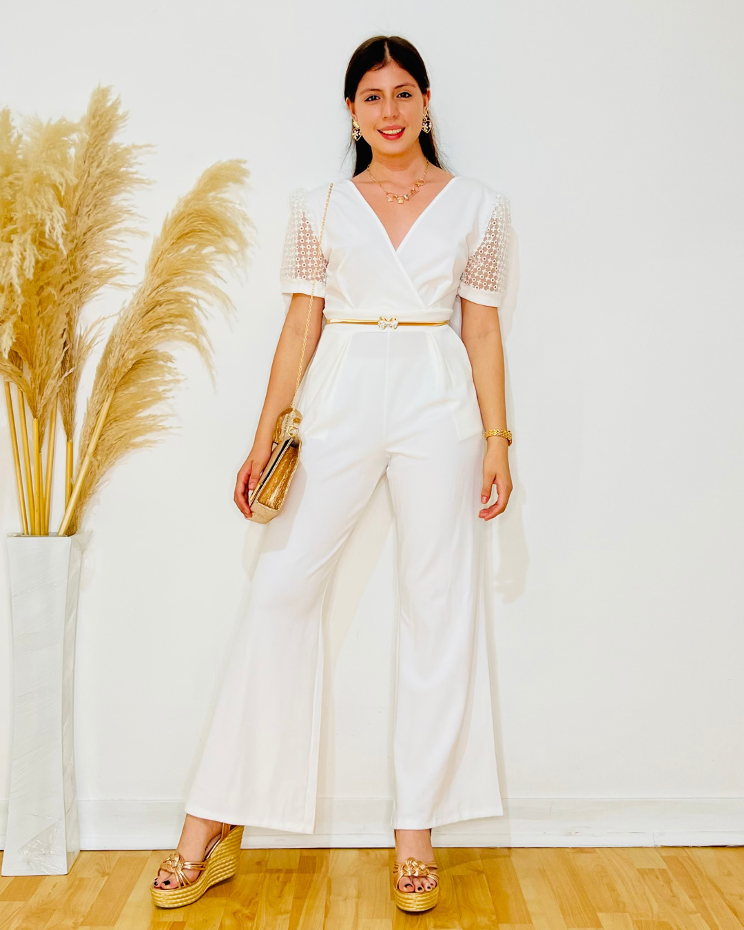 Enterizo Priscila Blanco