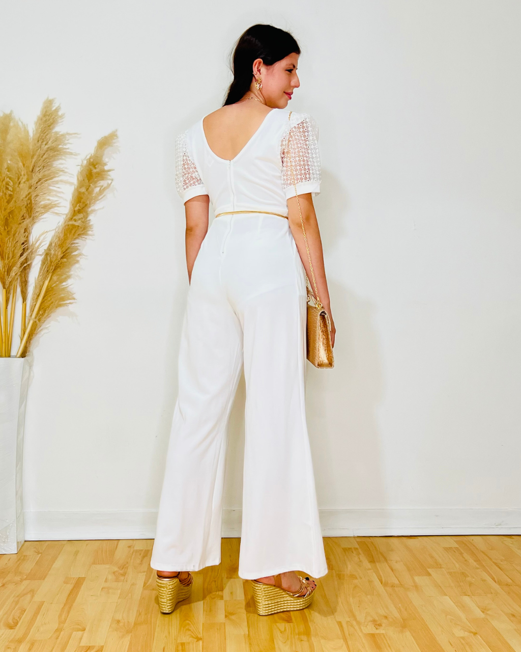 Enterizo Priscila Blanco