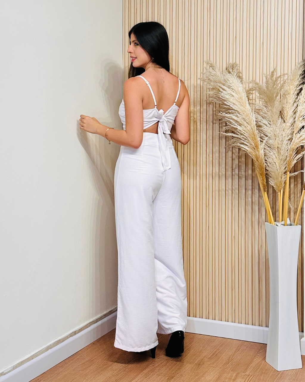 Enterizo Salma Blanco