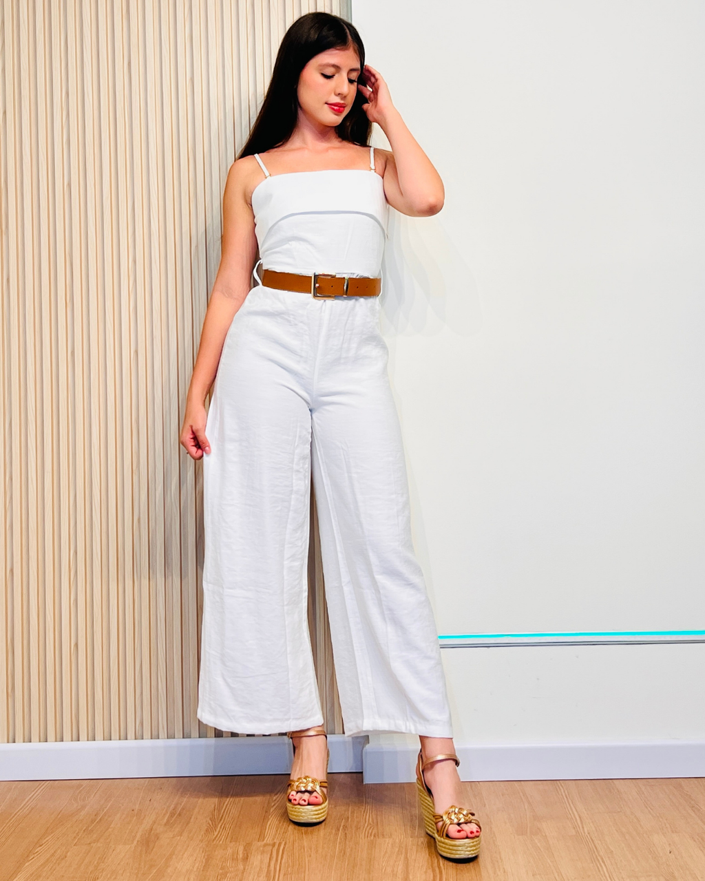 Enterizo Sarita Blanco