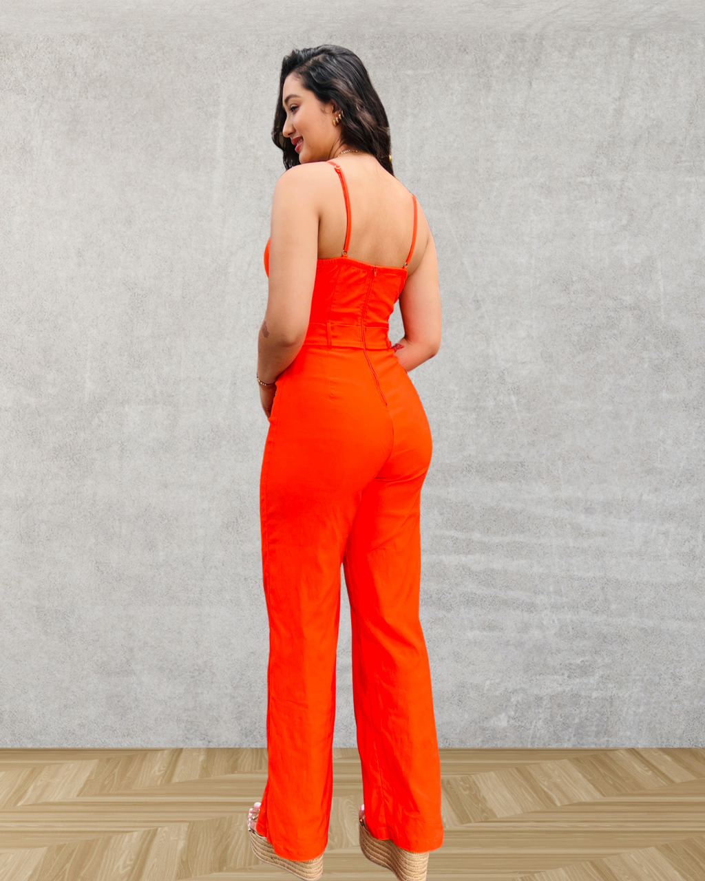 Enterizo Valerie Naranja