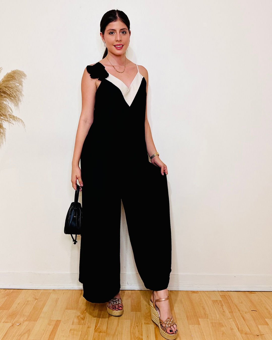 Enterizo Vianka Negro