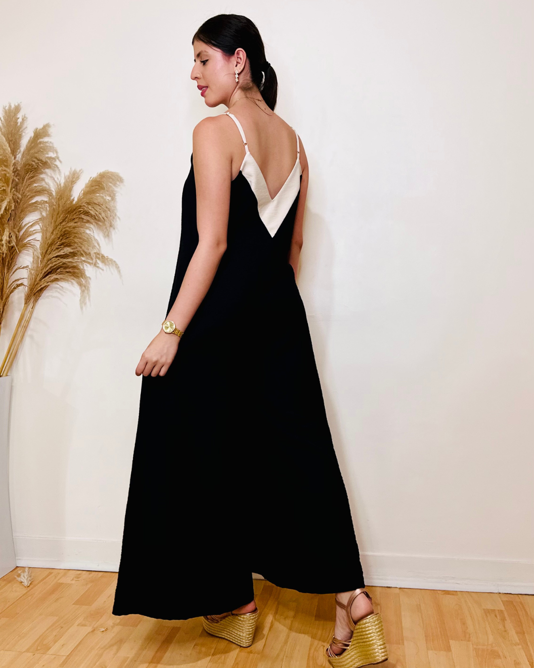 Enterizo Vianka Negro