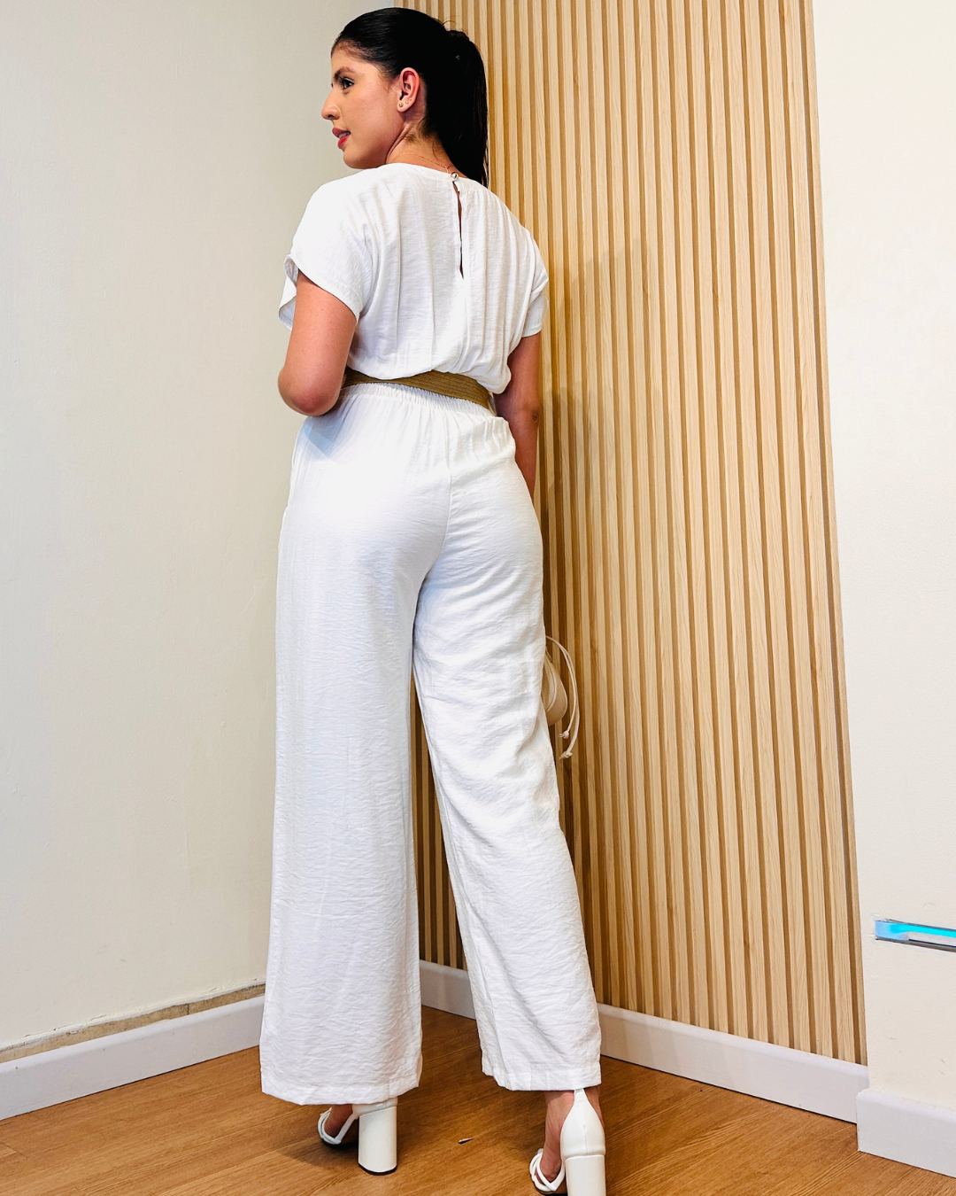 Enterizo Ayelen Blanco