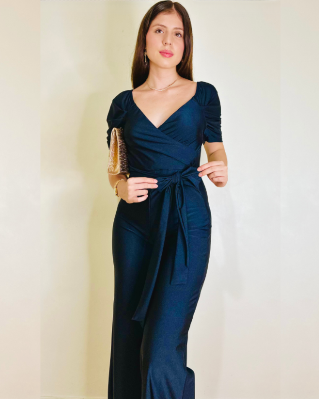 Enterizo Blanca Negro