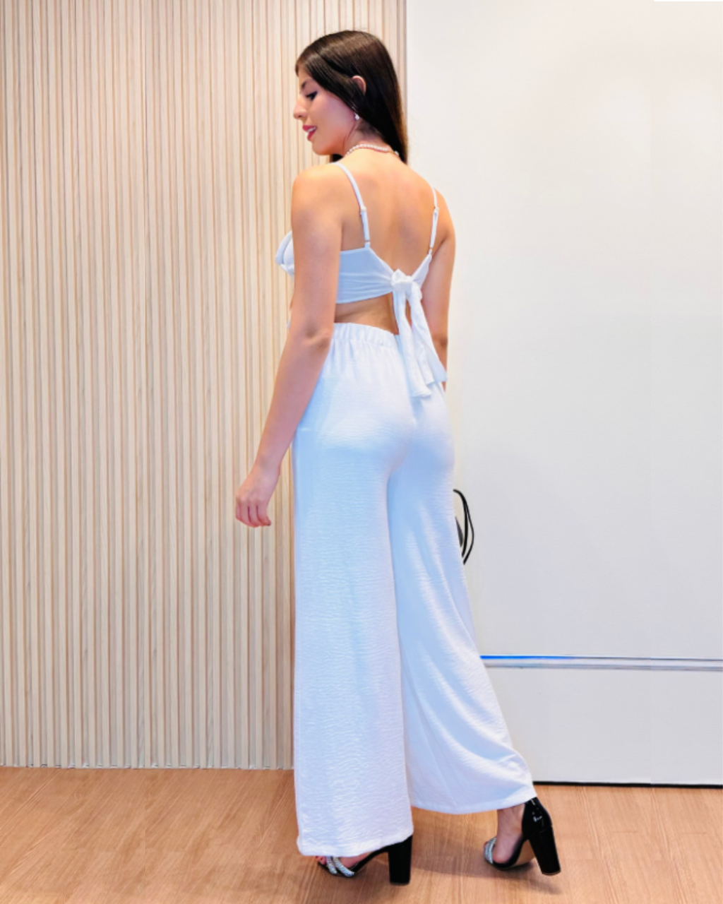 Enterizo Camila Blanco X Mayor