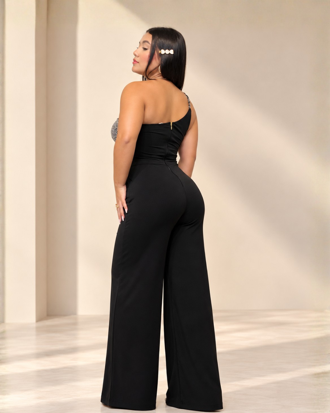 Enterizo Carlota Plateado