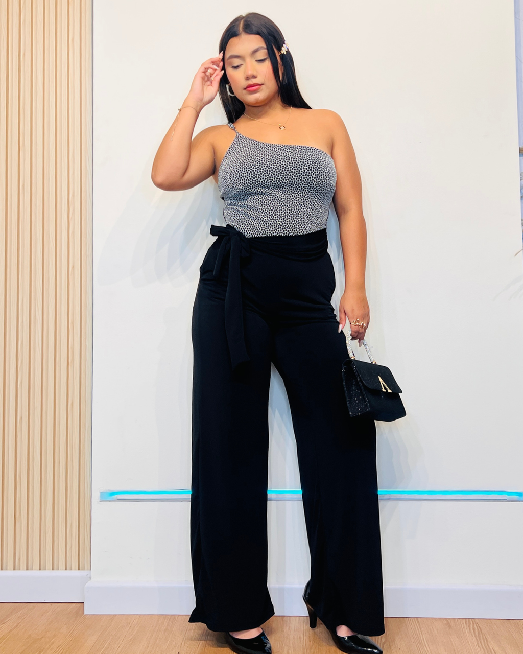 Enterizo Carlota Plateado