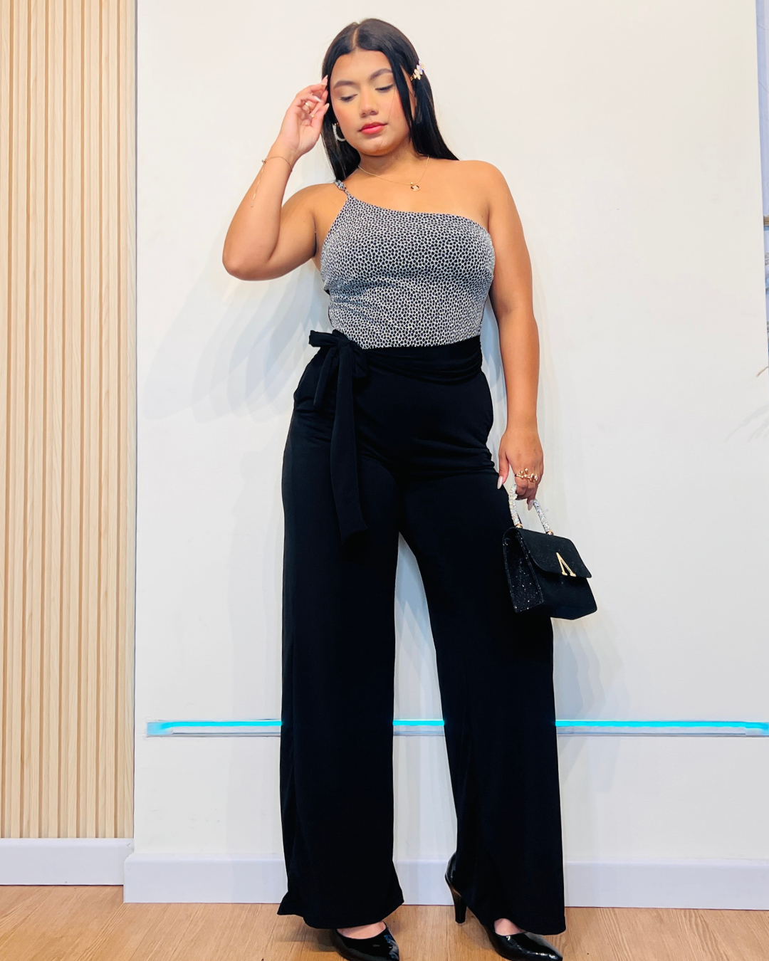 Enterizo Carlota Plateado