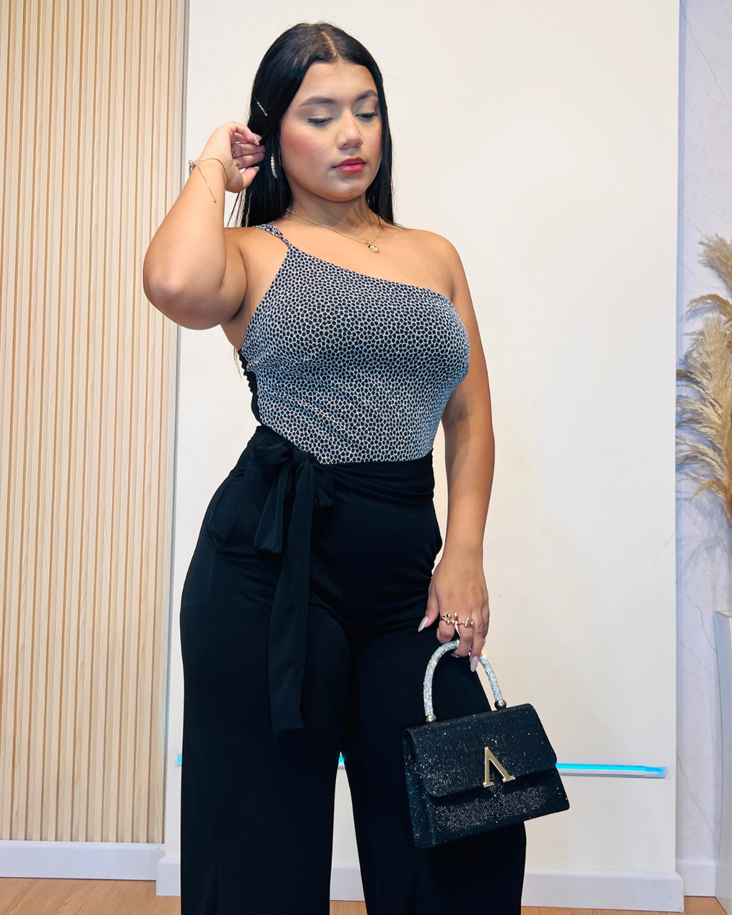 Enterizo Carlota Plateado