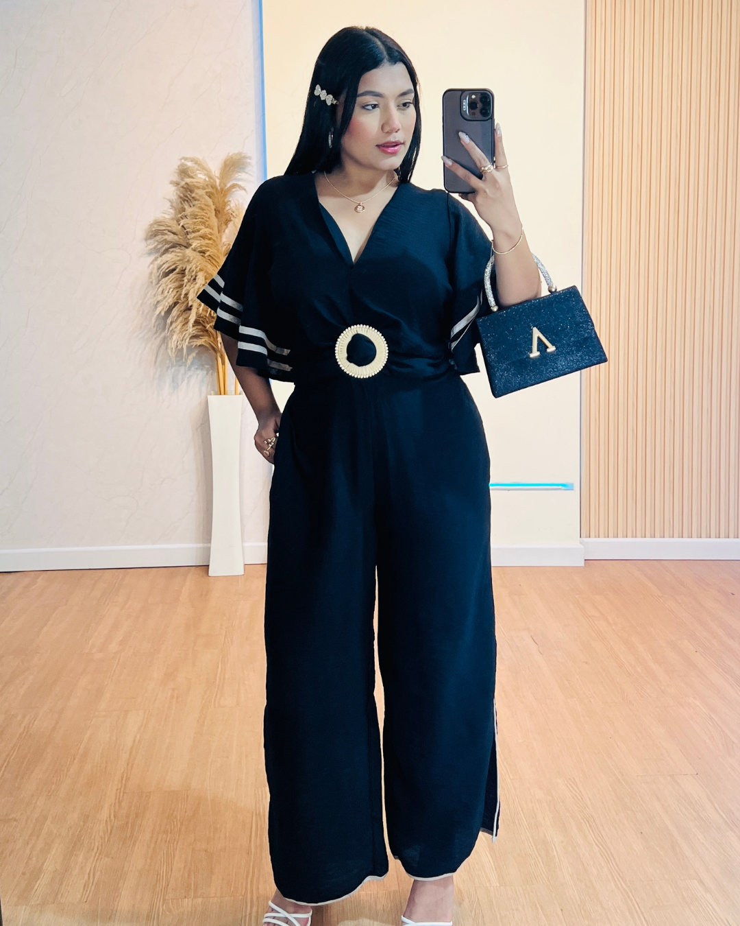 Enterizo Cecilia Negro