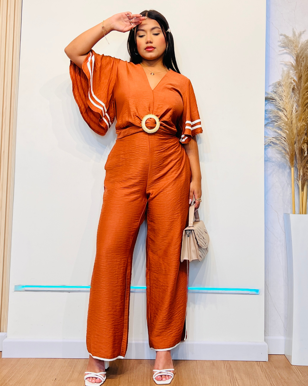 Enterizo Cecilia Terracota