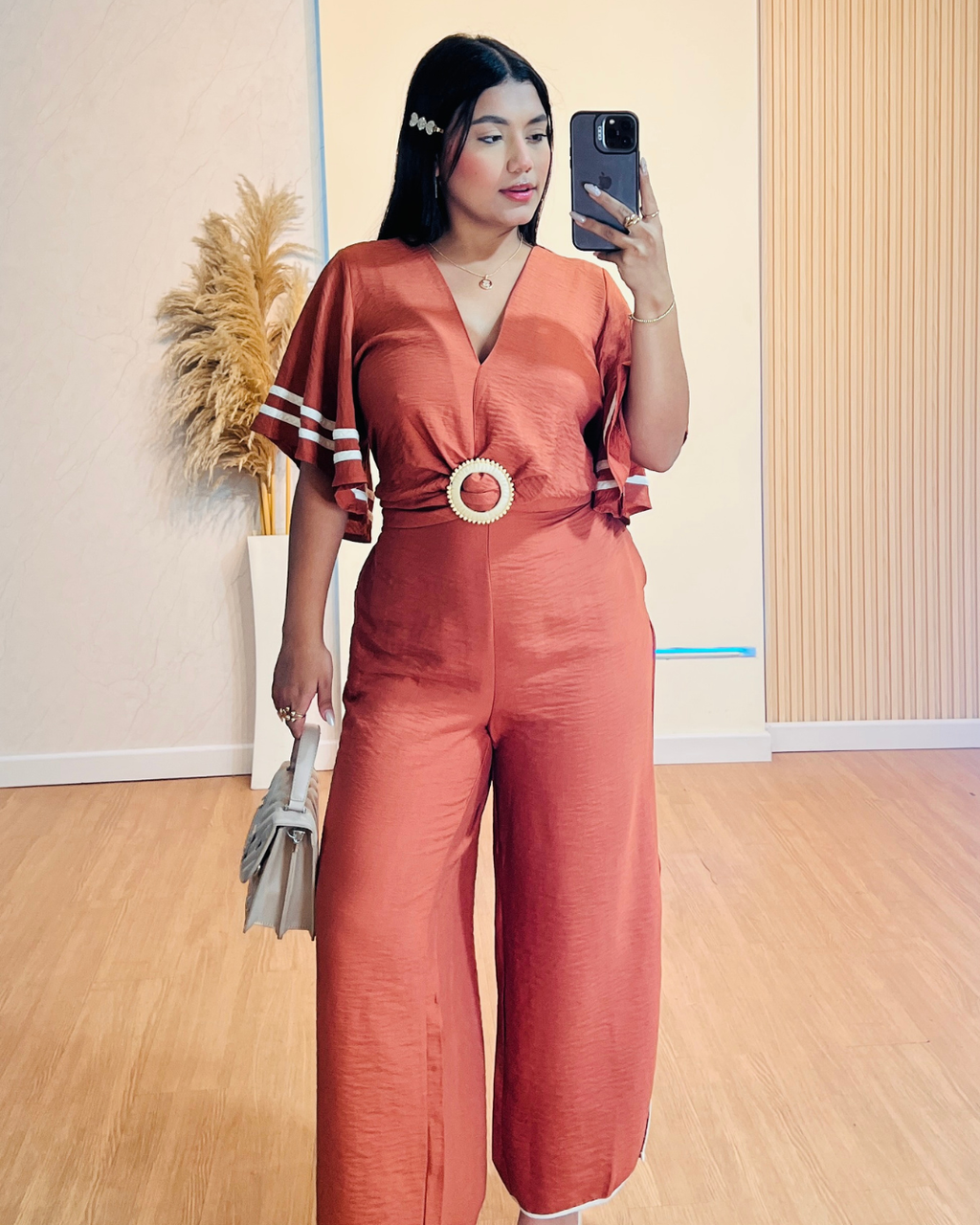 Enterizo Cecilia Terracota