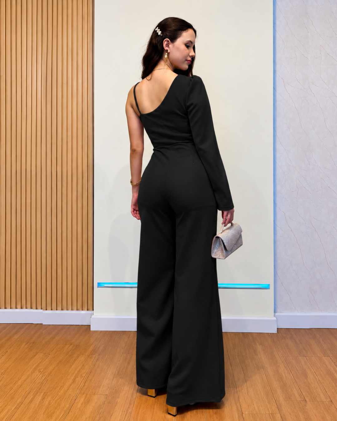 Enterizo Chloe Negro