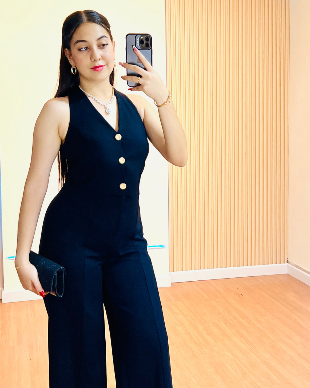 Enterizo Deisy Negro